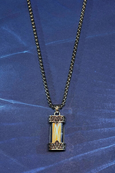 Begondio Fatma Ana Elli Cevşen El İşçiliği 925 Ayar Gümüş Erkek Kolye