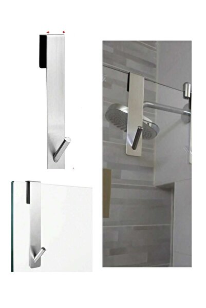 VEYA قطعة واحدة علاقة منشفة استحمام مصنوع من الفولاذ المقاوم للصدأ شكل حرف من...