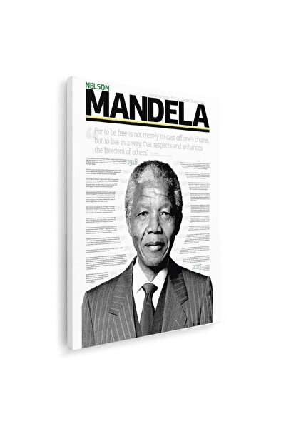 Tablou Canvas Tablou Mandela lider politic, cod 2693