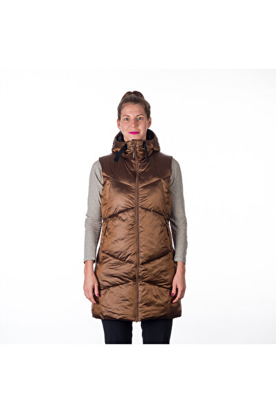 NORTHFINDER Women's insulated leisure vest ROSEMARY brown