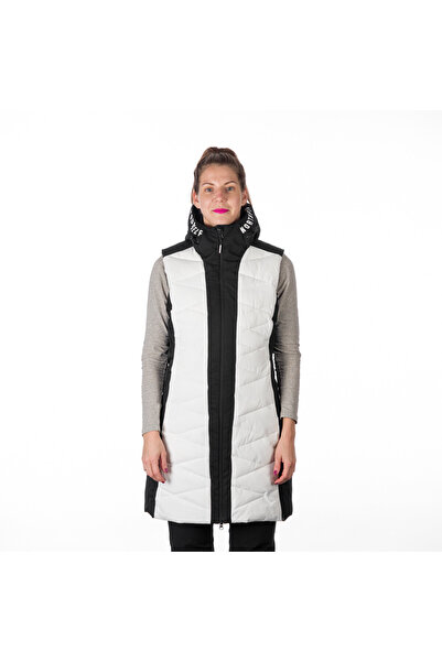 NORTHFINDER Women's waterproof and windproof insulating vest BETTY whiteblack