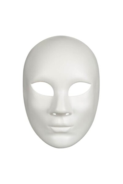 ANTBRO Masca Carnaval, Full Face, Plastic, Alb, MYONNA IT & E- COMMERCE