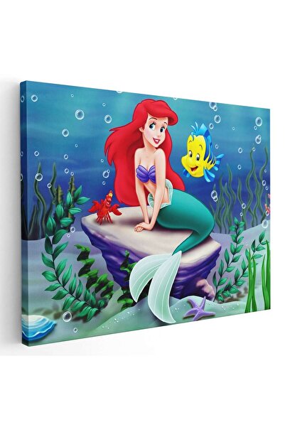 Tablou Canvas Mica Sirena desene animate, cod 2187