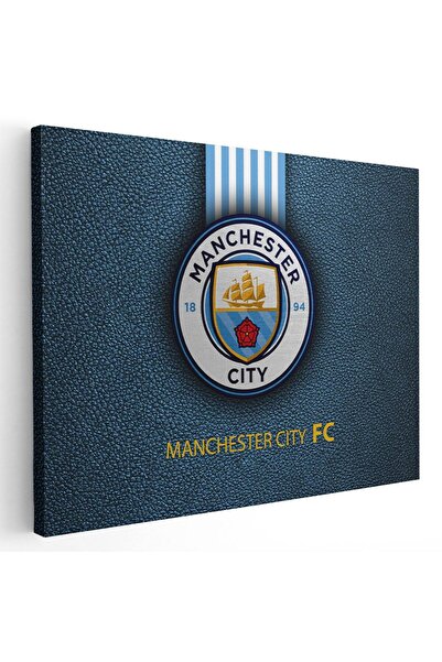 Tablou Canvas Tablou logo echipa Manchester City FC fotbal, cod 3313