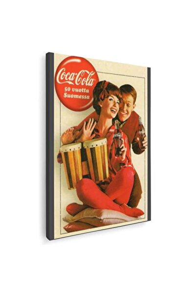 Tablou Canvas Coca Cola ad vintage, cod 4022