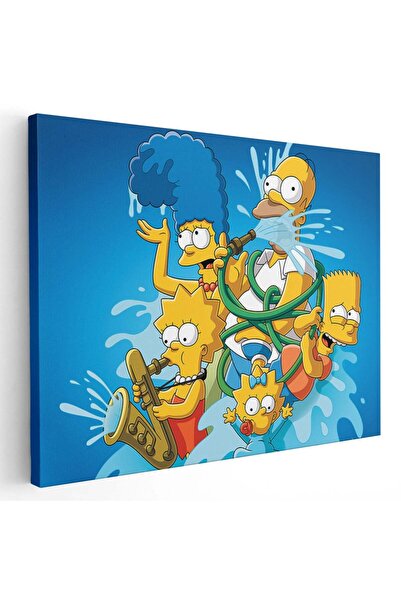 Tablou Canvas The Simpsons desene animate, cod 4639