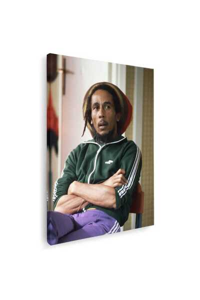 Tablou Canvas Bob Marley cantaret, cod 2417