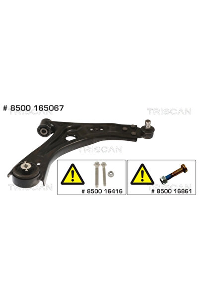 TRISCAN Brat Suspensie Roata Ford Focus 4 2018-2018