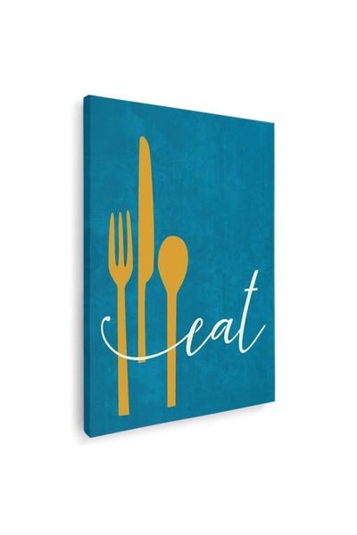 Tablou Canvas Tablou set furculita cutit lingura, cod 3913