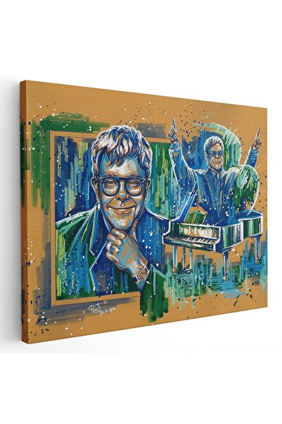 Tablou Canvas Elton John cantaret, cod 2327