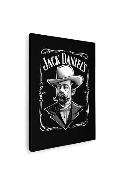 Tablou Canvas eticheta Jack Daniels, cod 4003