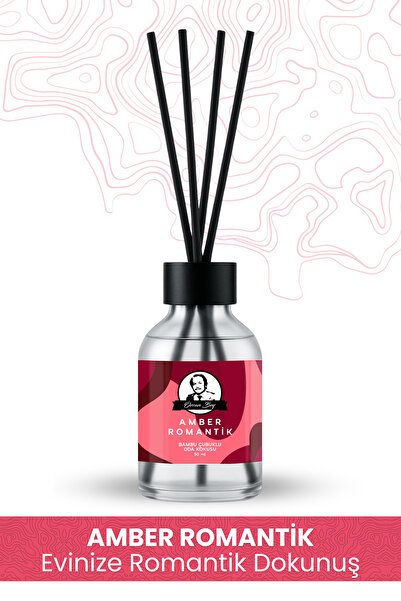 Özcan Bey Amber Romantik Kokulu Çubuklu Oda Kokusu Ekstra Kalıcı Esansiyel Ya...