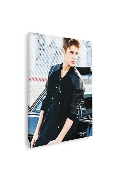 Tablou Canvas Justin Bieber cantaret, cod 2413