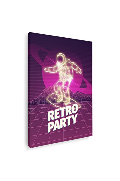 Tablou Canvas Retro Party vintage, cod 5366