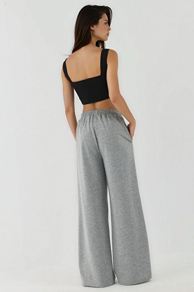 Hiccup Φούτερ με ελαστική μέση με φαρδιά πόδια