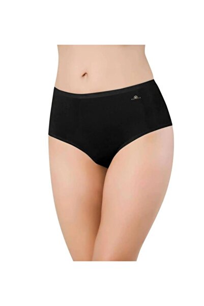 Papatya 3-Pack Modal High Waist Black Panties 1851