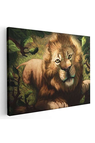 Tablou Canvas Tablou pictura leu in natura, cod 5272