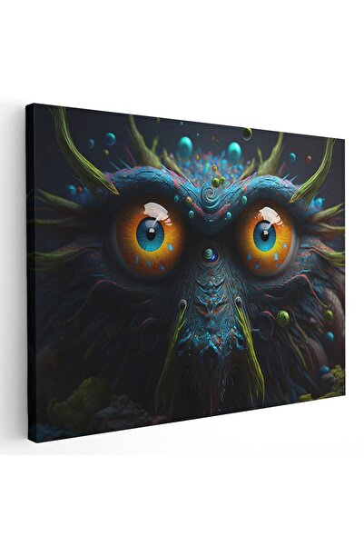 Tablou Canvas Tablou creatura fantastica detaliu ochi, cod 1656