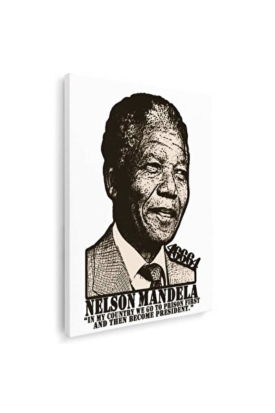 Tablou Canvas Tablou Mandela lider politic, cod 2694