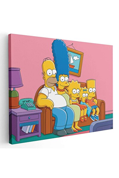 Tablou Canvas The Simpsons desene animate, cod 4638