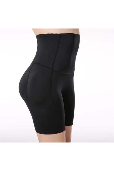 VEYA مشد أخفاء العضلة النائمة بعدد اربعة قطع من الحشوات الأسفنجية اللون أسود