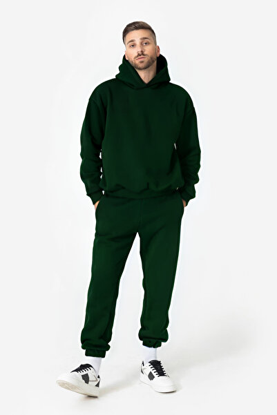 BARLİZ Ανδρικό Σετ Φόρμας Jogger με Ελαστικό Τελείωμα στα Πόδια και Τσέπες Κα...