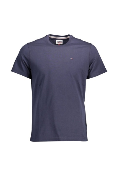 Tommy Jeans Tricou bărbătesc, cu mini logo, croială regulată, bleumarin