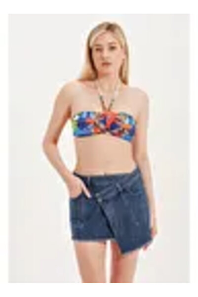 ZEKİ TASARIM DENİM ETEK