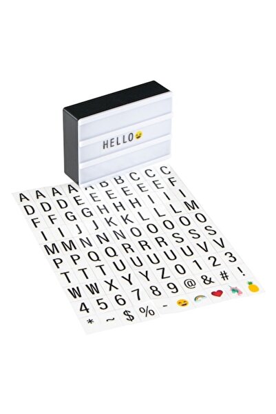 SHOPIENS Lampă magnetică LED, model cutie luminoasă, 11x3,2x7,5 cm, plastic, ...