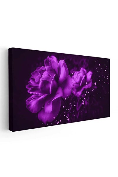 Tablou Canvas Tablou flori trandafiri mov, cod 1788