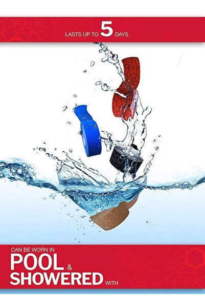 THERABAND Kinesiology Tape Waterproof Physio Tape for Pain Relief Muscle and Joint Support, Standard