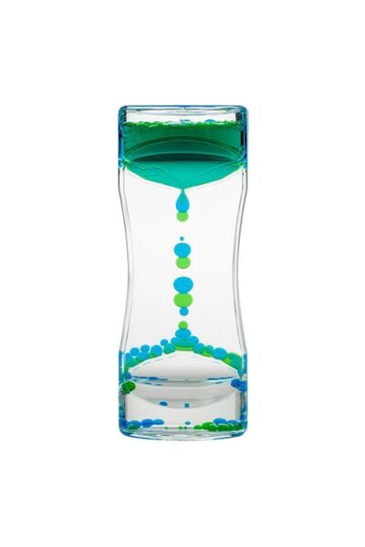 ANTBRO Clepsidra Plastic, Transparent, Lichid Colorat Multicolor, Dimensiuni ...