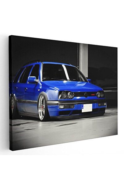Tablou Canvas Tablou masina Wolkswagen Golf Variant Mk3, cod 3155