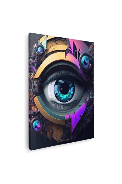 Tablou Canvas Tablou ochi cibernetic fantezie, cod 1688