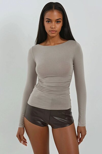 Hiccup Soft Uzun Kollu Vücudu Saran Üst Busem Collection