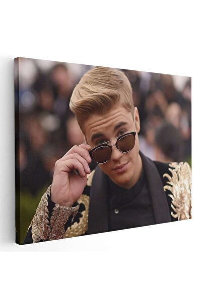 Tablou Canvas Justin Bieber cantaret, cod 2281