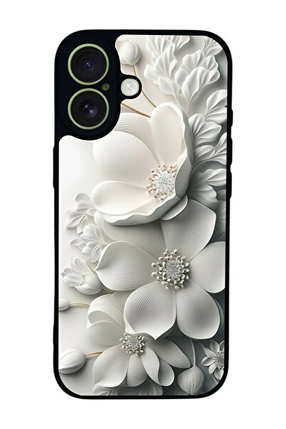 Aksel Kılıf غطاء حماية متوافق مع هاتف آيفون 17 من آبل، مطبوع، أسود غير لامع، ...