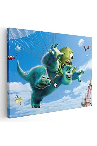 Tablou Canvas Tablou Compania Monstrilor desene animate, cod 4899