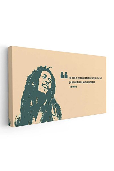 Tablou Canvas Bob Marley cantaret, cod 2345