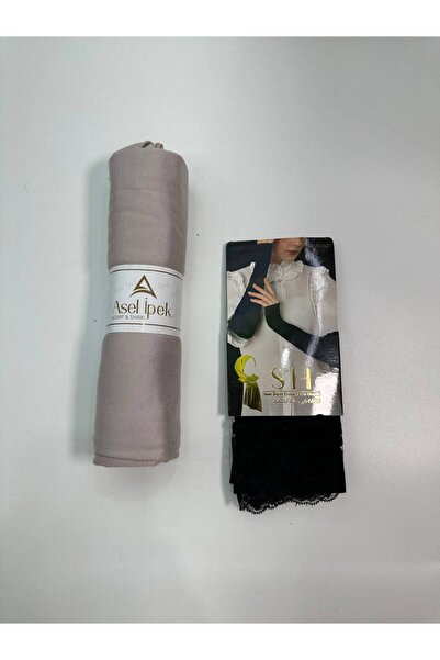 LA SEFA Set de 2 șaluri din bumbac pieptănat (cu mâneci