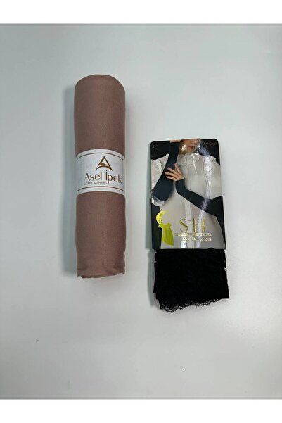 LA SEFA Set de 2 șaluri din bumbac pieptănat (cu mâneci