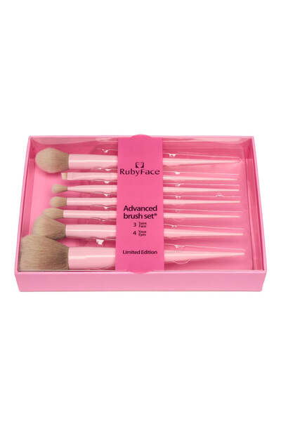 Oranjollie Set of 7 make-up brushes - multicolor, Not dangerous