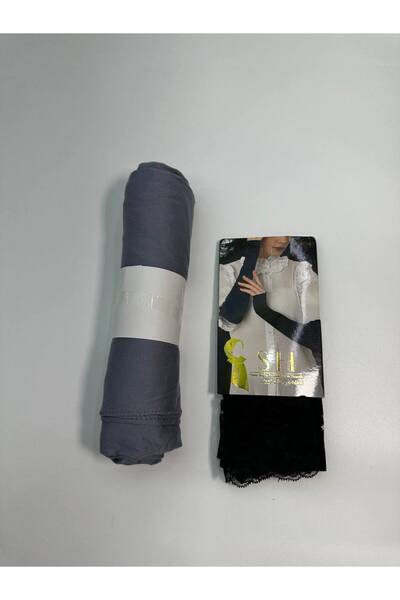 LA SEFA Set de 2 șaluri din bumbac pieptănat (cu mâneci