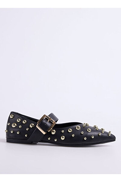 Vince Camuto Siyah Kadın Deri Babet