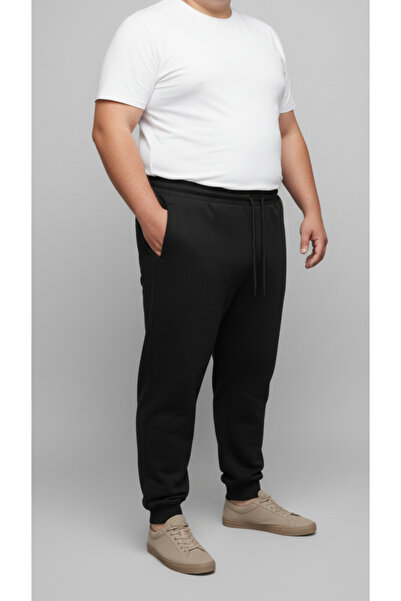 balkonda Pantaloni de trening pentru bărbați, cu picior elastic, din bumbac s...