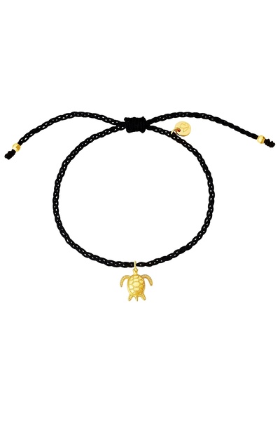 Glanzstücke München Textilarmband Armband Sterling Silber gelbgold Textil (sc...