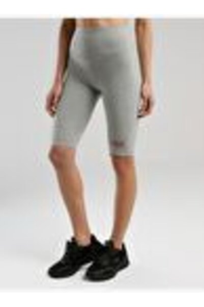 EVERLAST Ever Essentials Gray Melange Women's Biker Leggings