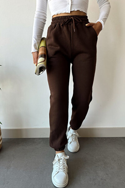 BARLİZ ΓΥΝΑΙΚΕΙΑ Unisex Basic 3-κλωνο Φούτερ Τζόγκερ με Ραφές