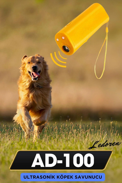 Clevora AD-100 Ultrasonik 150 DB Uzun Menzilli Köpek Savunma ve Eğitici Ses Cihazı