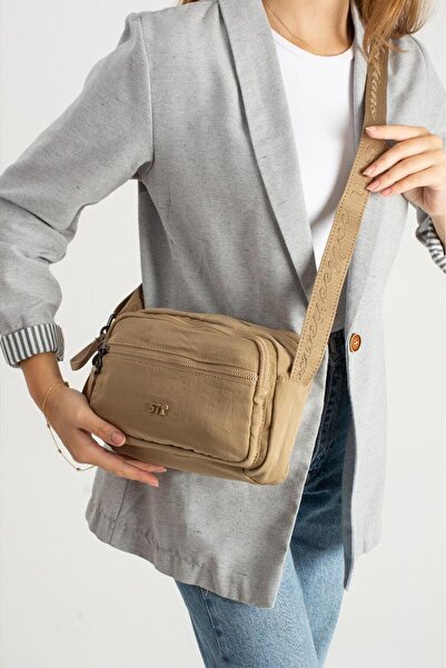 Baginn Women's Messenger Bag 24*16 cm Lightweight Polyamide Water Repellent Soft Fabric Crossbody Shoulder Bag